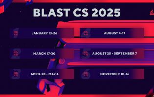 BLAST outlines its 2025 Counter-Strike schedule